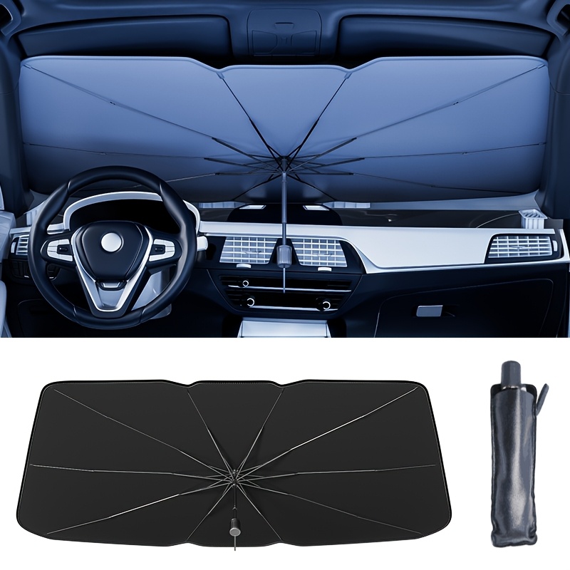 Car Sunshade Windshield Umbrella Foldable - واقي شمس للزجاج الأمامي للسيارة على