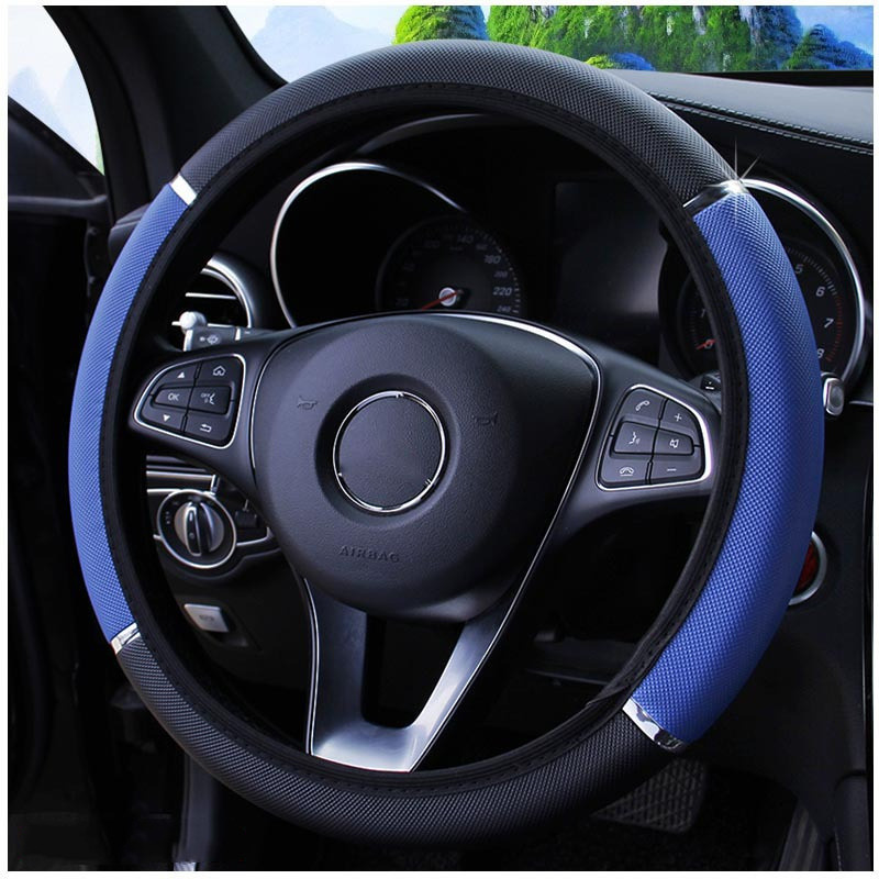Car Steering Wheel Cover Anti Slip Breathable - أغطية عجلة قيادة جديدة مضادة للانزلاق
