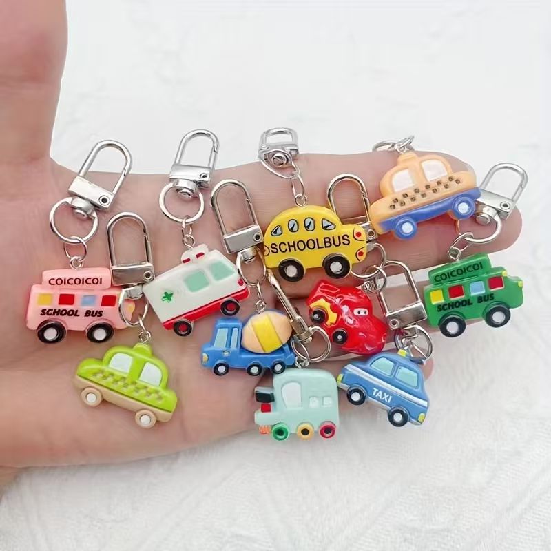 Car Accessories - 10 قطع من سلسلة مفاتيح السيارة