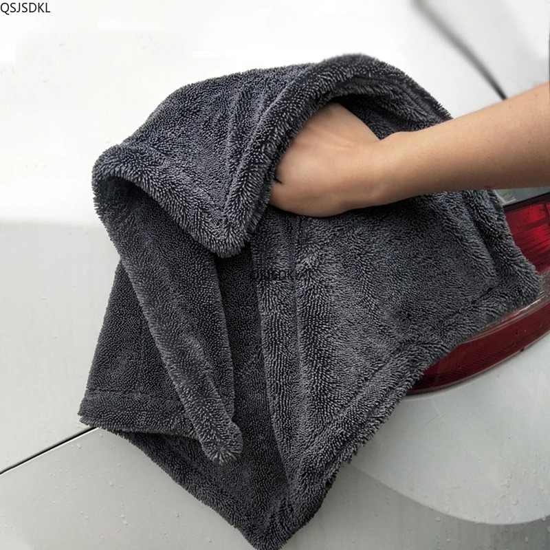 1200GSM/600GSM ستوكات تنظيف ال - مراجعة Microfiber Car Drying Towel Super Absorbent وسعره