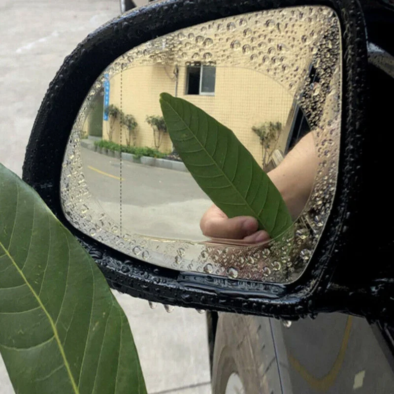 2 قطعة سيارة ملصق غير نافذ للم - مراجعة Anti Glare Car Rearview Mirror Film وسعره