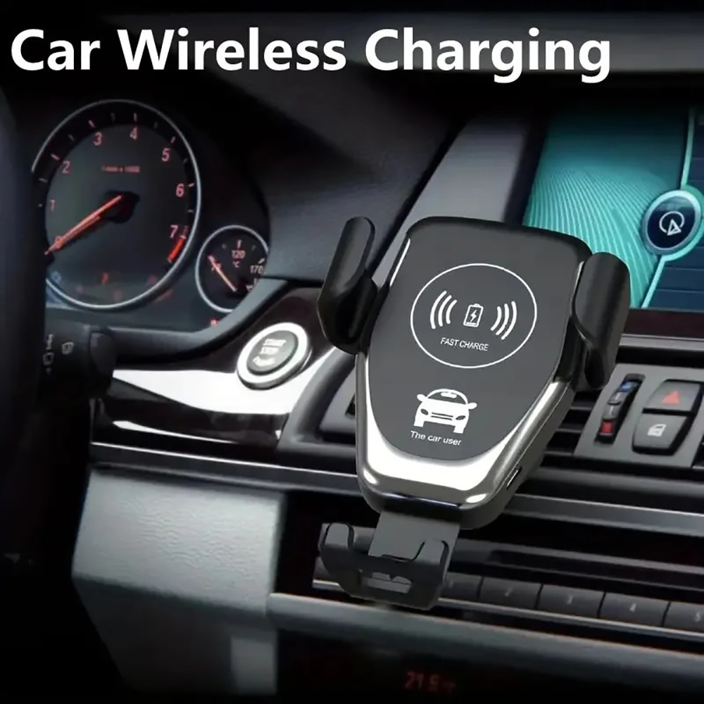 شاحن لاسلكي 2 في 1 بقوة 30 واط - مراجعة Wireless Car Charger Mount Fast Charging وسعره