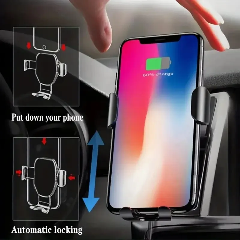 شاحن لاسلكي 2 في 1 بقوة 30 واط - مراجعة Wireless Car Charger Mount Fast Charging وسعره