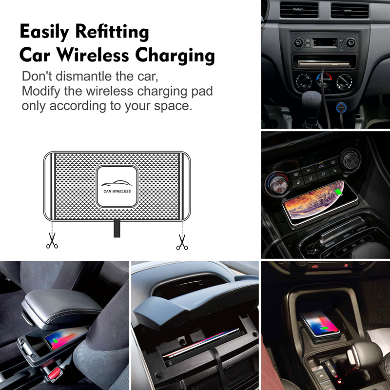 شاحن سيارة لاسلكي جديد: قاعدة  - مراجعة Wireless Car Charger Mount Fast Charging وسعره