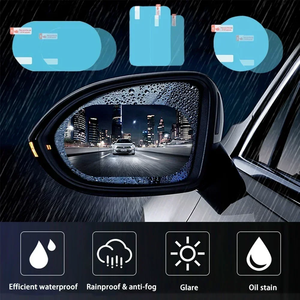فيلم حماية لمرآة السيارة الخلف - مراجعة Anti Glare Car Rearview Mirror Film وسعره