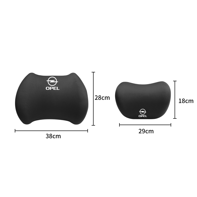 سيارة مسند الرأس وسادة الرقبة  - مراجعة Memory Foam Car Neck Pillow Lumbar Support وسعره