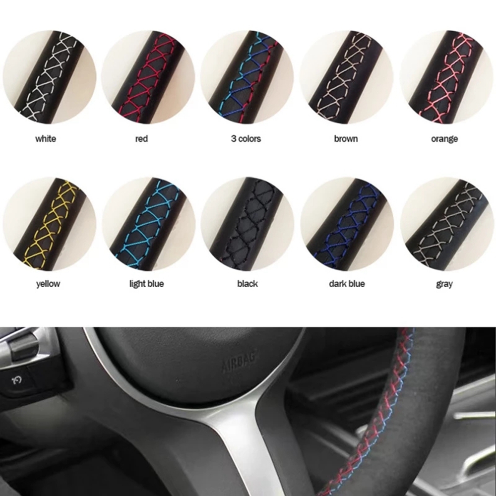 التخصيص غطاء عجلة توجيه سيارة  - مراجعة Car Steering Wheel Cover Anti Slip Breathable وسعره
