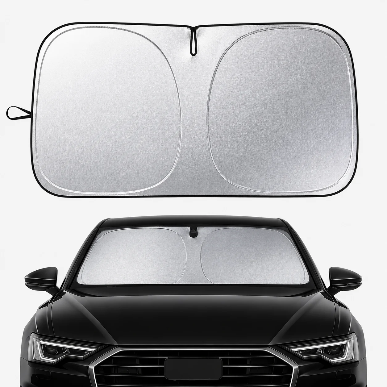 غطاء واقي من الشمس للزجاج الأم - مراجعة Car Sunshade Windshield Umbrella Foldable وسعره
