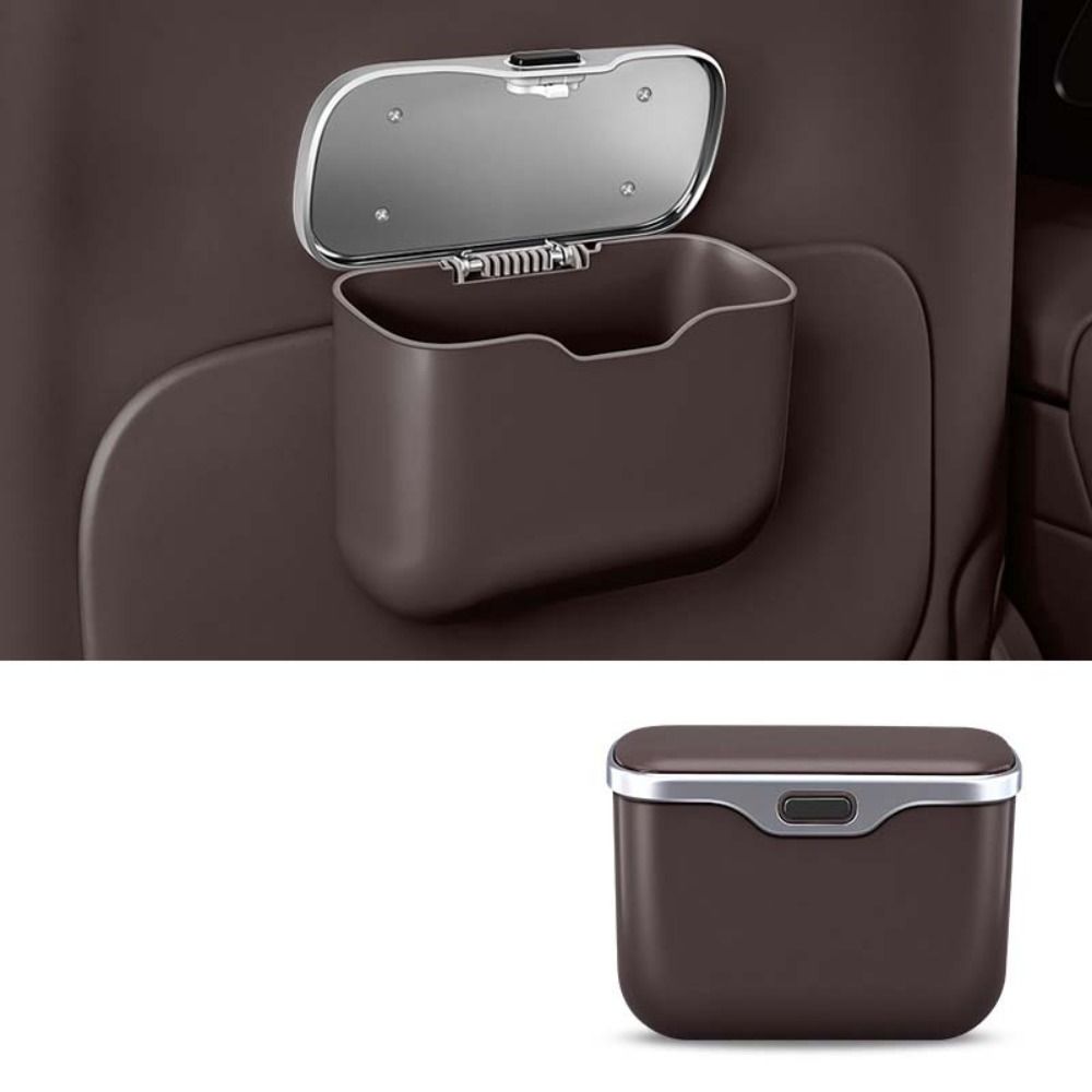 سلة مهملات متعددة الوظائف للسي - مراجعة Waterproof Car Trash Can With Lid وسعره