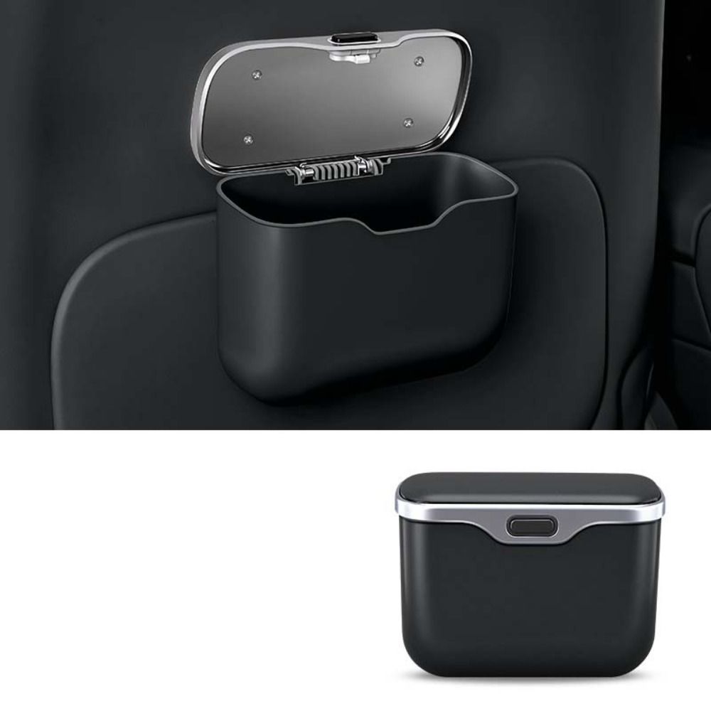 سلة مهملات متعددة الوظائف للسي - مراجعة Waterproof Car Trash Can With Lid وسعره