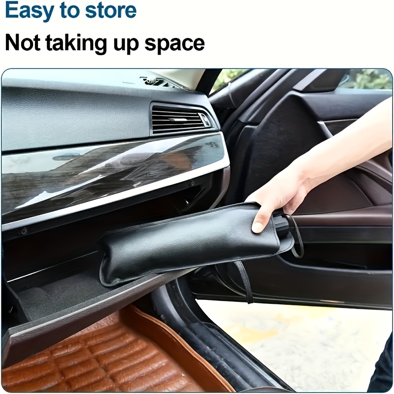واقي شمس للزجاج الأمامي للسيار - مراجعة Car Sunshade Windshield Umbrella Foldable وسعره