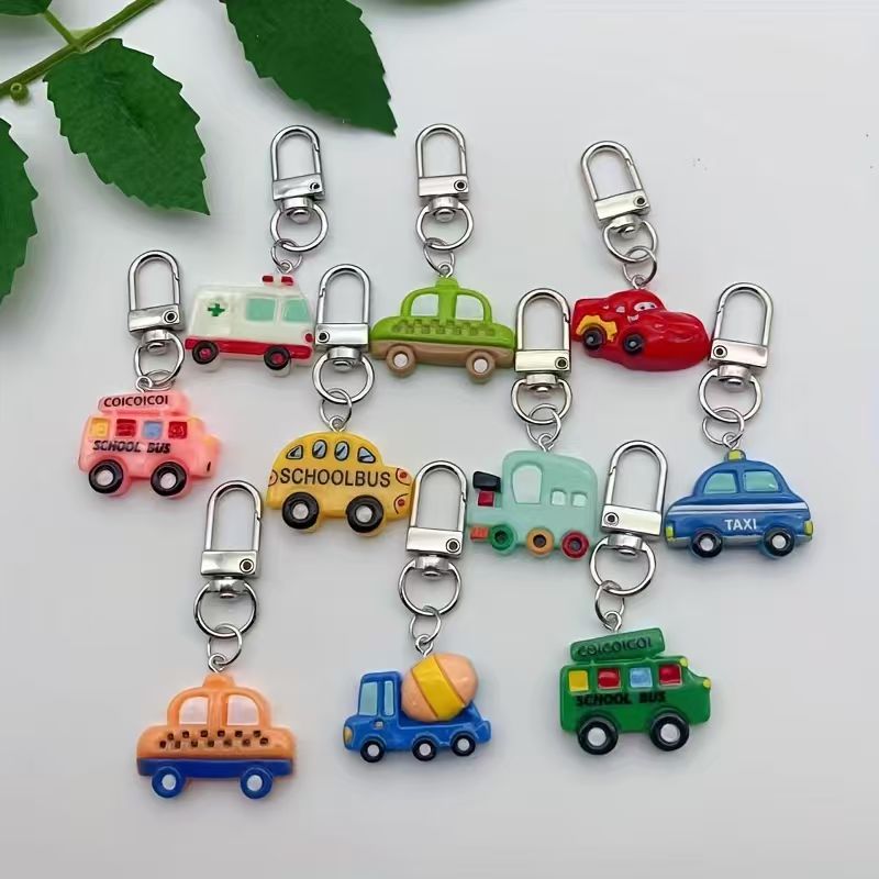 10 قطع من سلسلة مفاتيح السيارة - مراجعة Car Accessories وسعره
