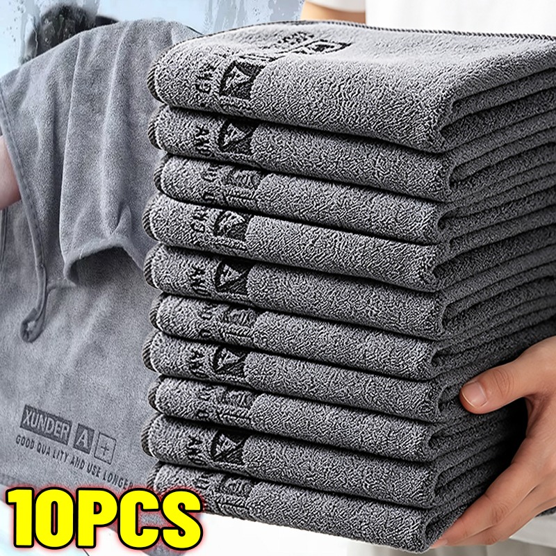 10/1 قطعة مناشف غسيل السيارات  - مراجعة Microfiber Car Drying Towel Super Absorbent وسعره