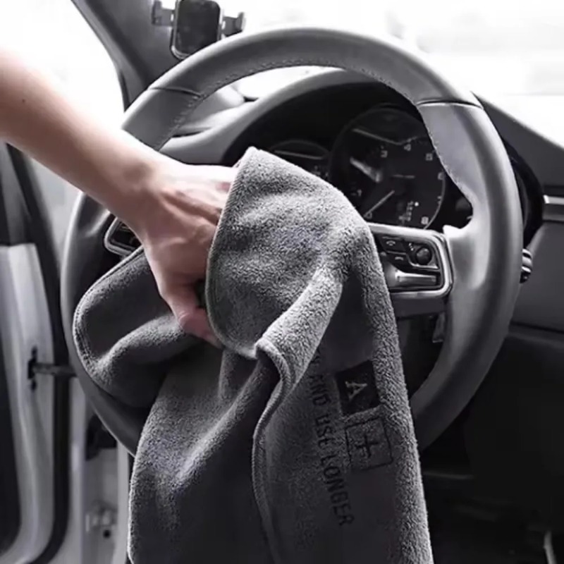 10/1 قطعة مناشف غسيل السيارات  - مراجعة Microfiber Car Drying Towel Super Absorbent وسعره