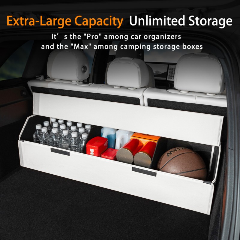 ل ‌ آيكار V27 ‌   2025 صندوق م - مراجعة Car Trunk Organizer Foldable Storage Box وسعره