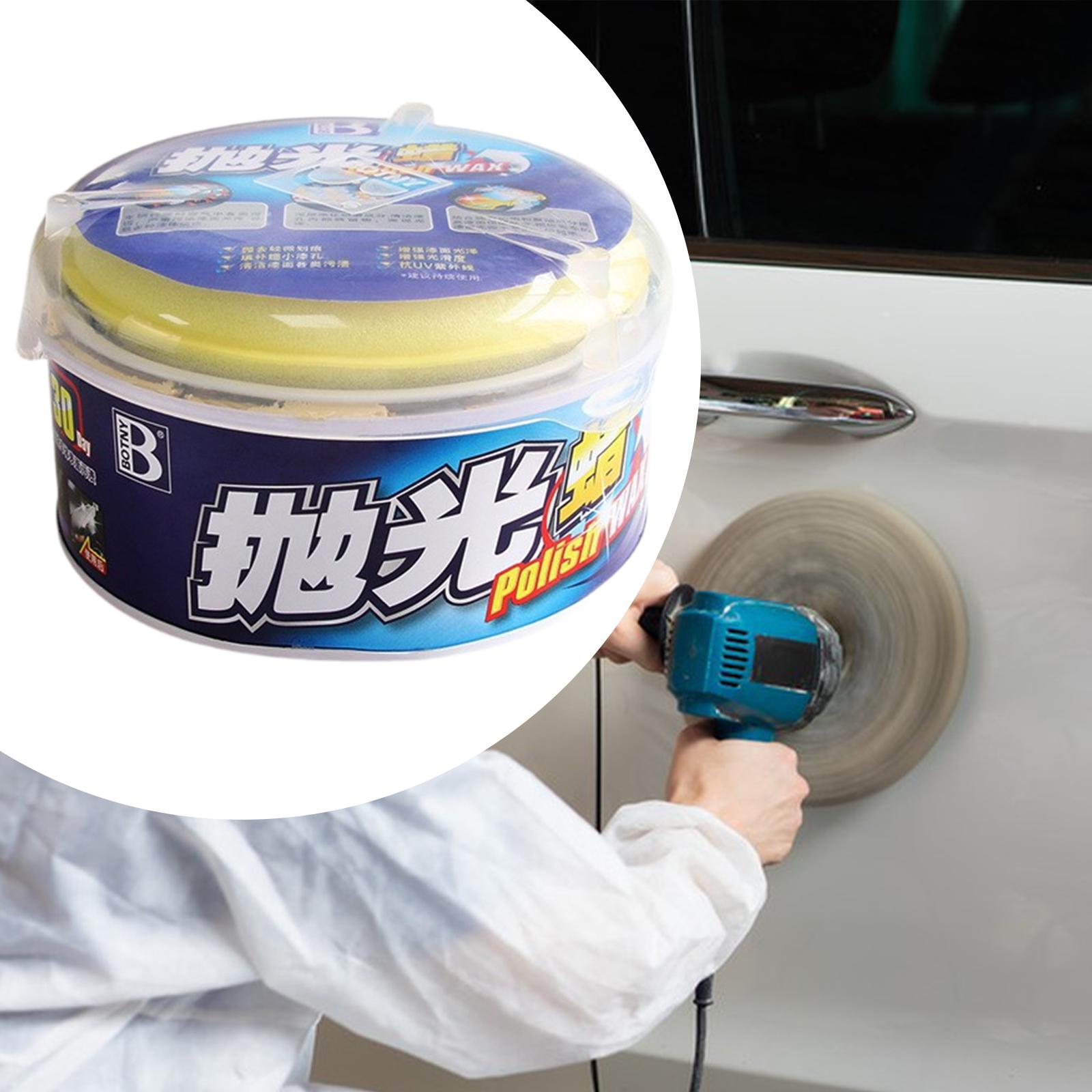 شمع تلميع لطلاء السيارات، تنظي - مراجعة Car Scratch Repair Polishing Wax Paste وسعره